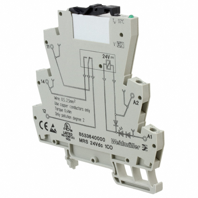 8533640000 Weidmüller Relays DigiKey